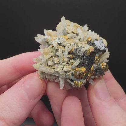 Quartz, Galena & Chalcopyrite – Dalnegorsk, Russia
