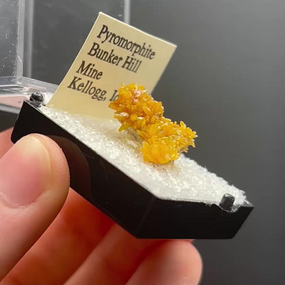 Pyromorphite - Bunker Hill Mine, Idaho