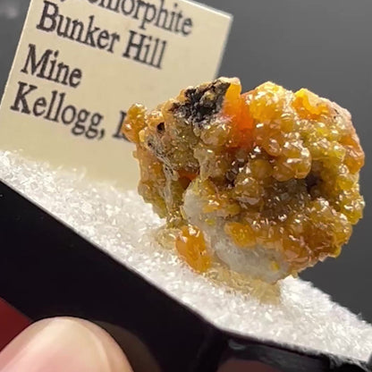 Pyromorphite - Bunker Hill Mine, Idaho