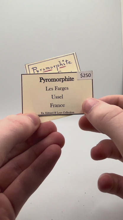 Pyromorphite - Les Farges, France