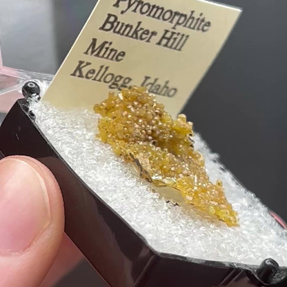Pyromorphite - Bunker Hill Mine, Idaho
