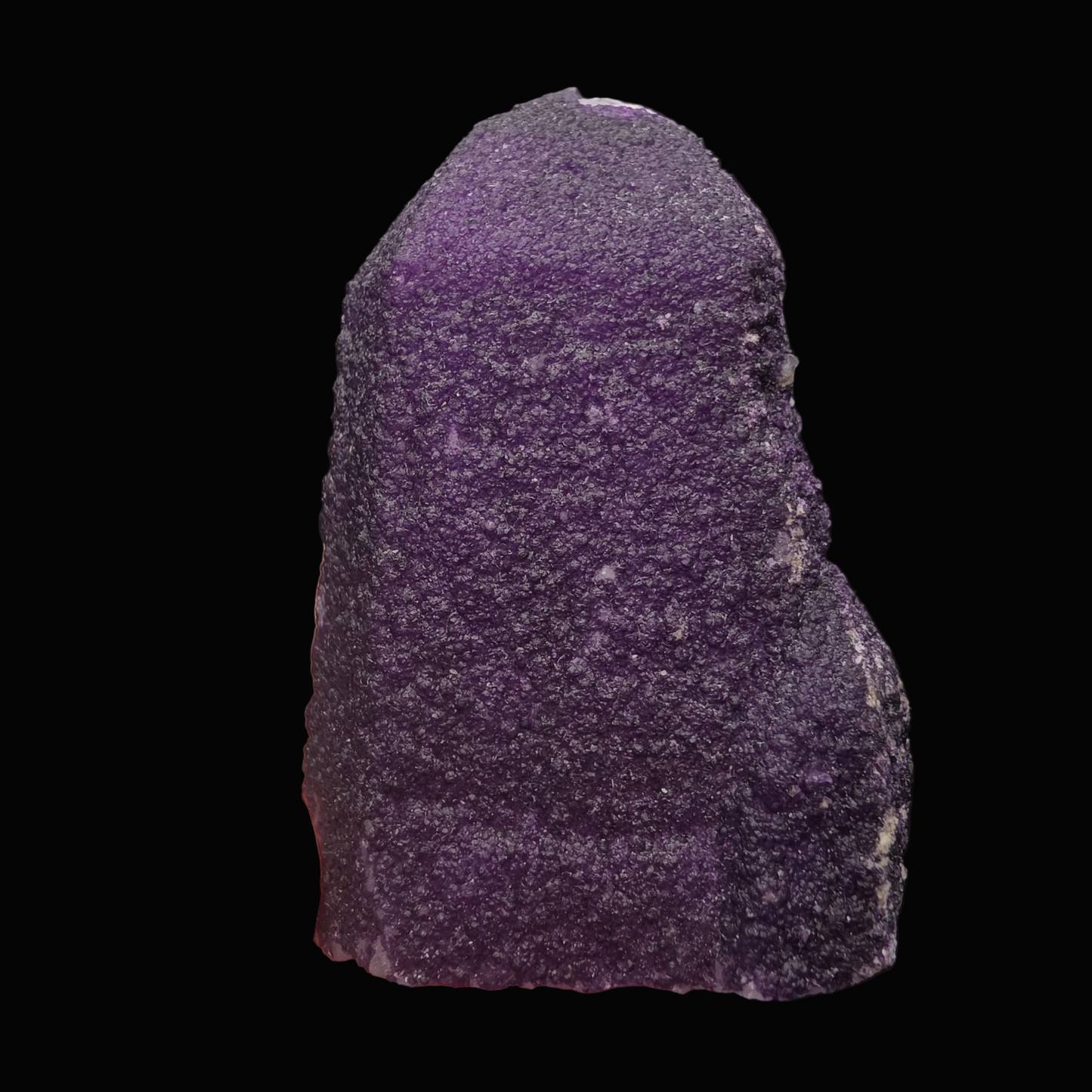 Purple Fluorite on Quartz - Inner Mongolia