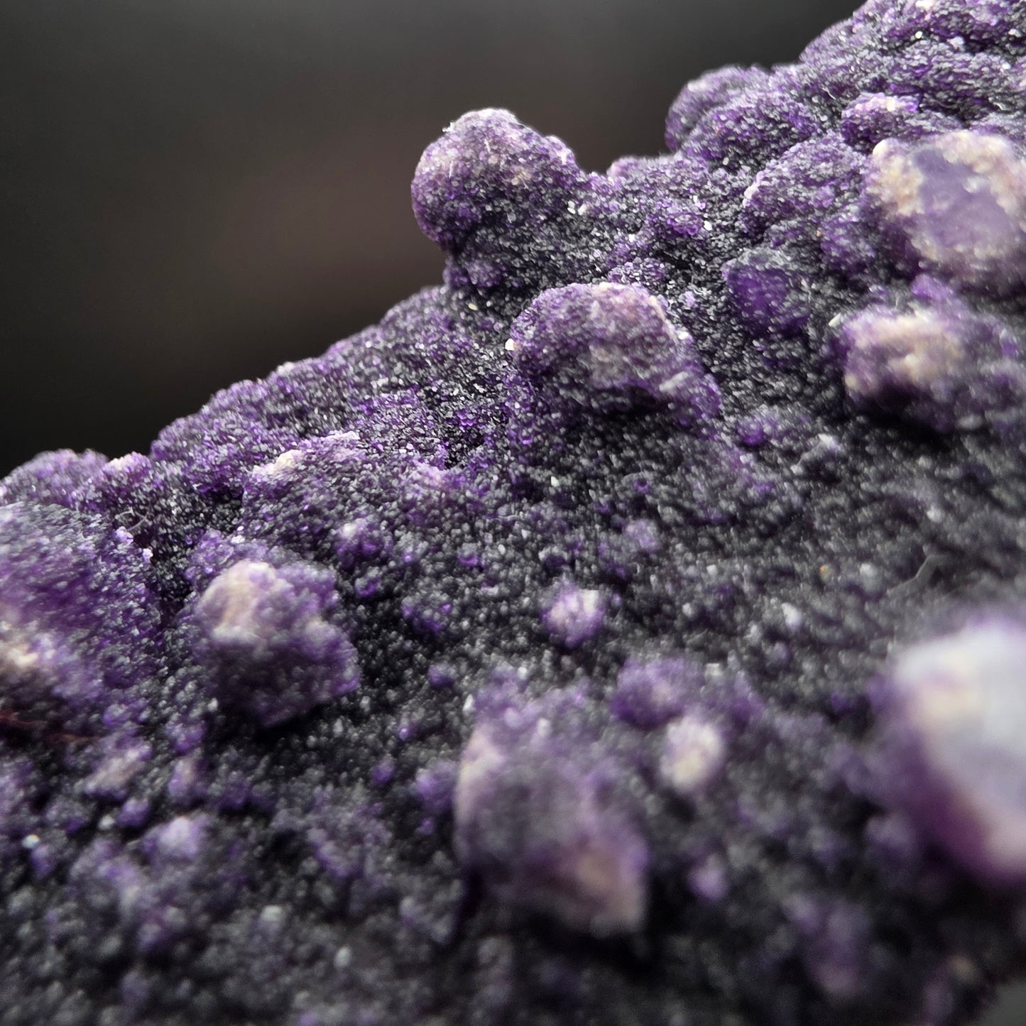 Purple Fluorite on Quartz - Inner Mongolia