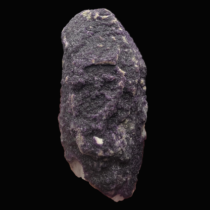 Purple Fluorite on Quartz - Inner Mongolia