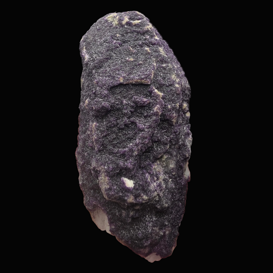 Purple Fluorite on Quartz - Inner Mongolia
