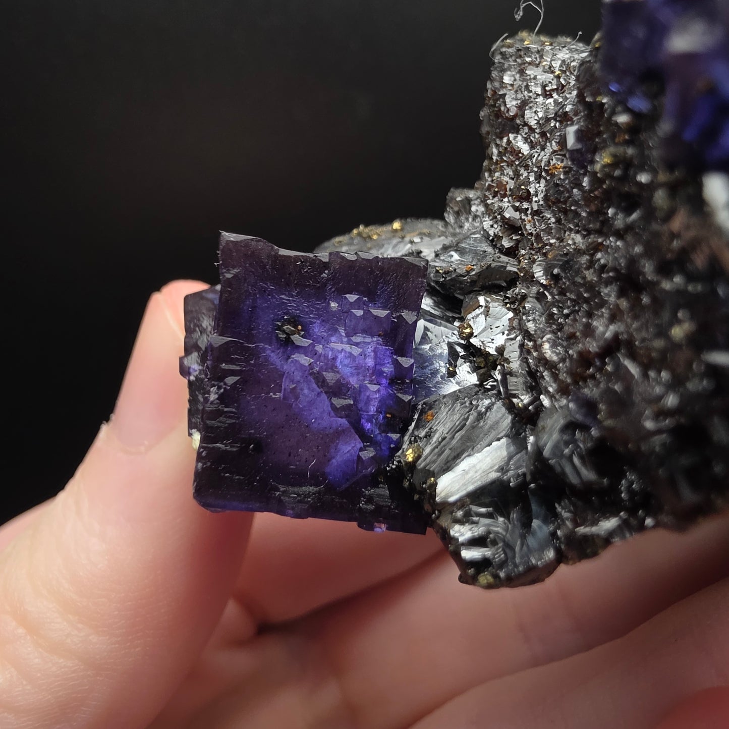 Fluorite, Calcite, Sphalerite - Elmwood Mine