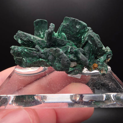 Malachite after Azurite - Morocco