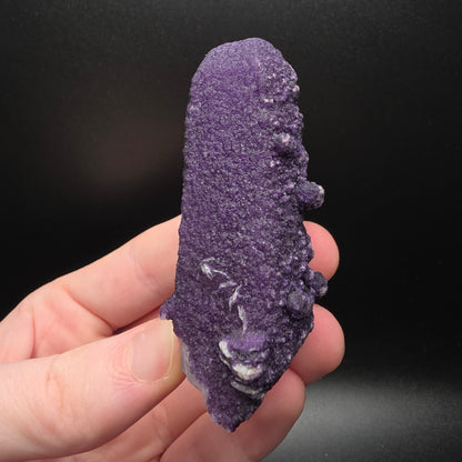 Purple Fluorite on Quartz - Inner Mongolia
