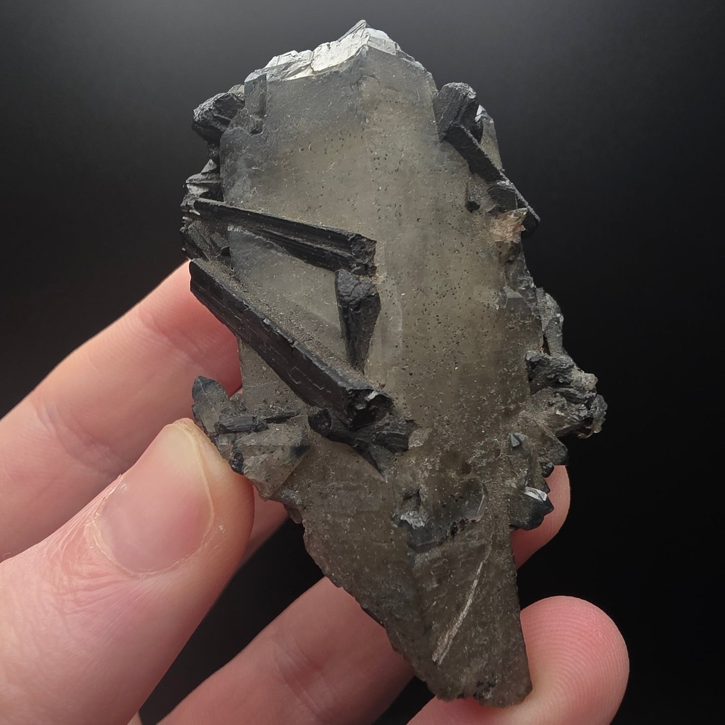 Smoky Quartz & Schorl - Australia