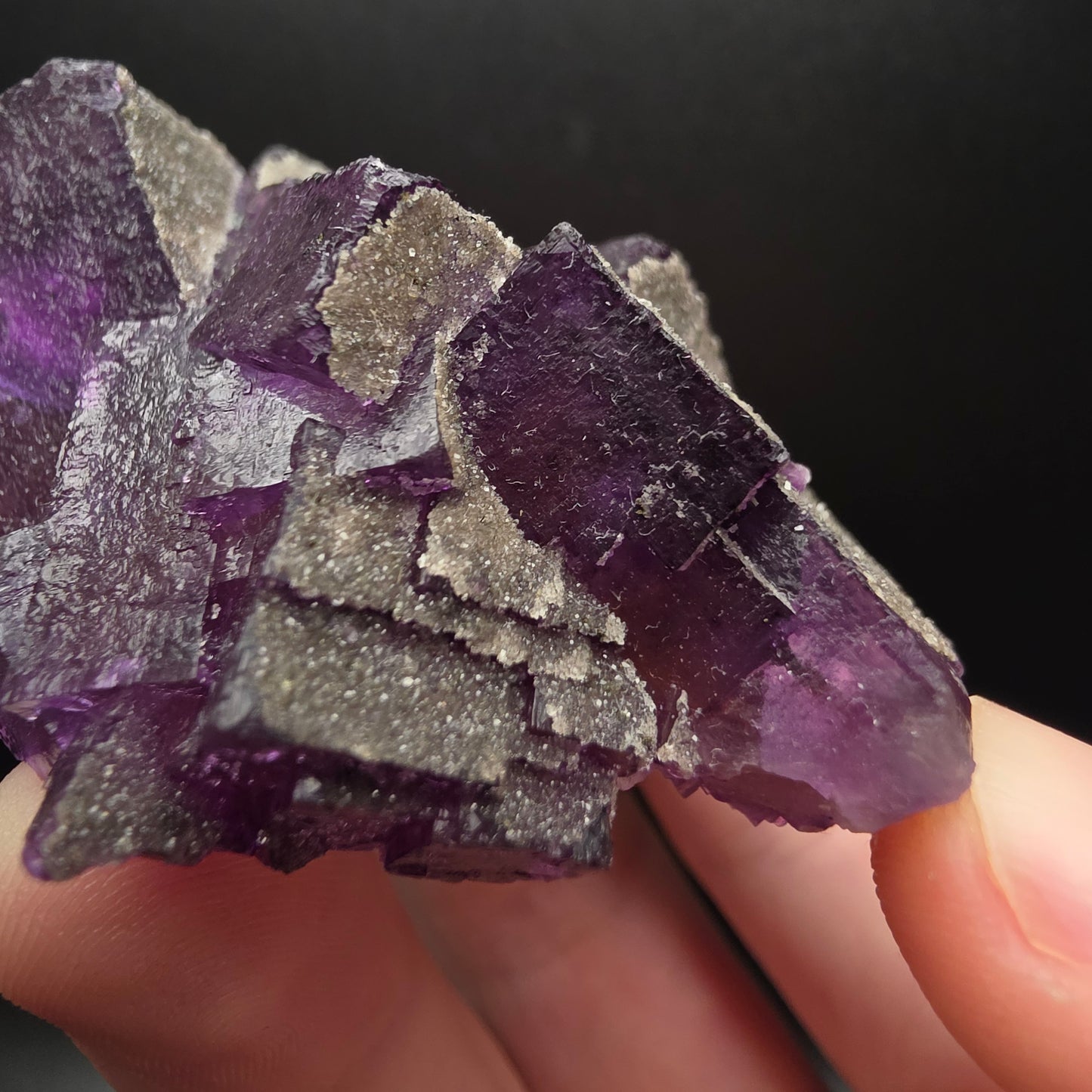 Fluorite - Cave in Rock, Illinois