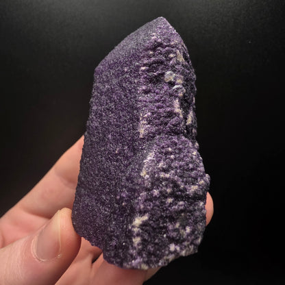 Purple Fluorite on Quartz - Inner Mongolia