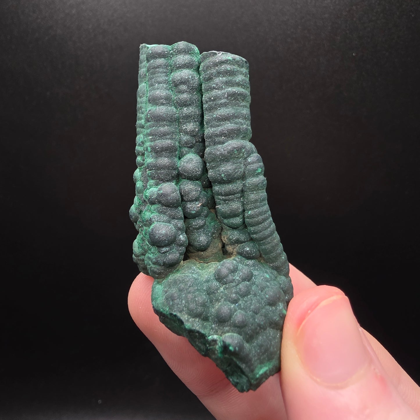 Stalactite de malachite - Congo