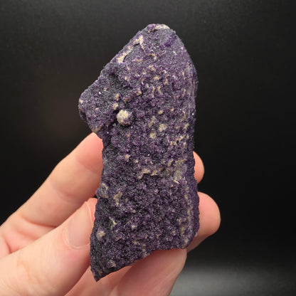 Purple Fluorite on Quartz - Inner Mongolia