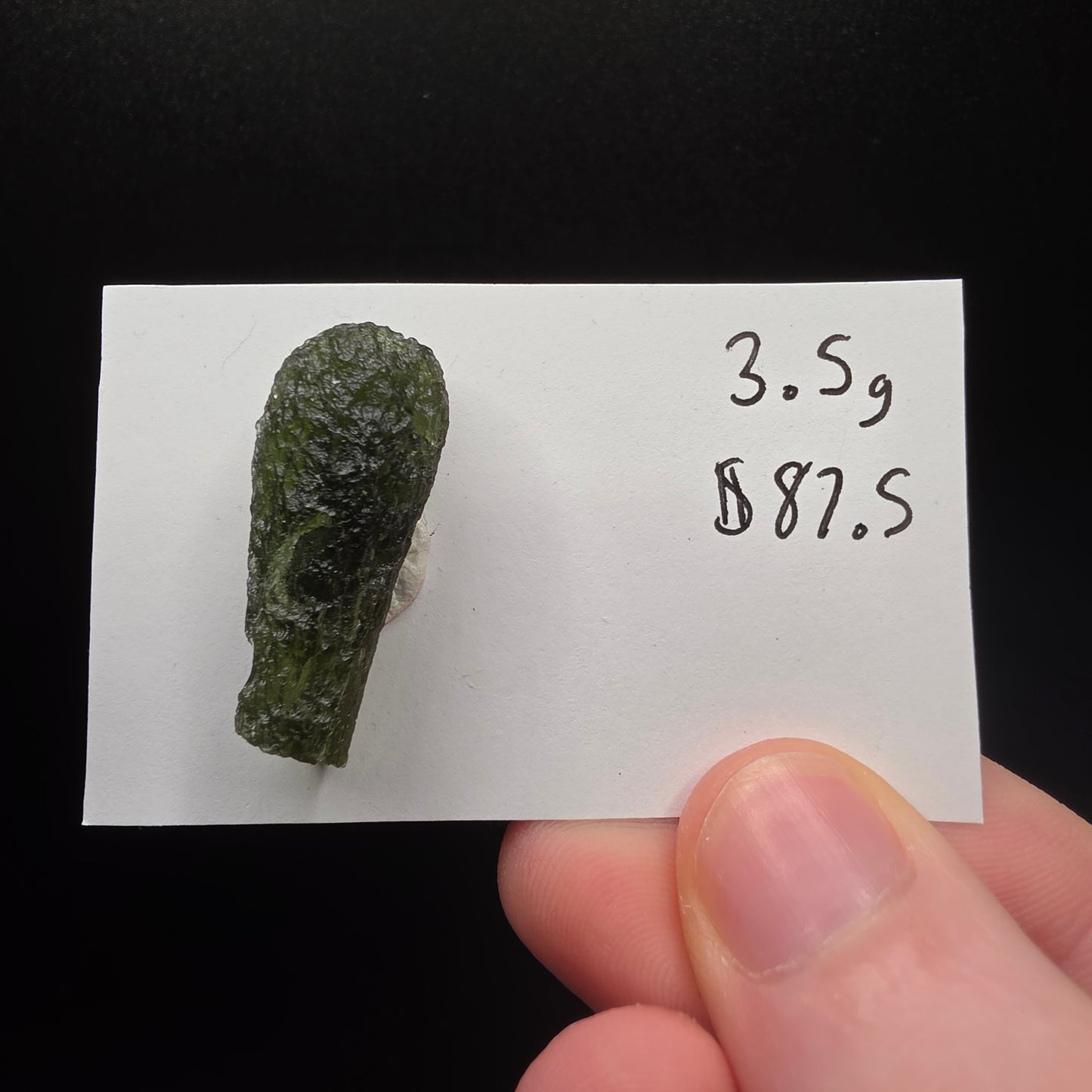 Moldavite - Czech Republic