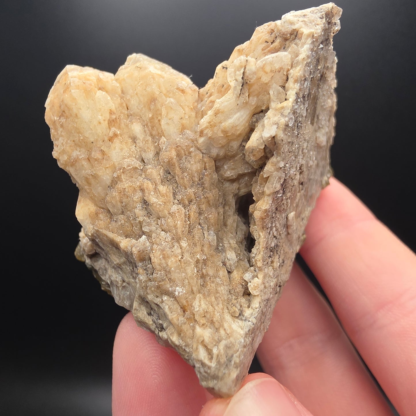 Calcite after Quartz - Dalnegorsk