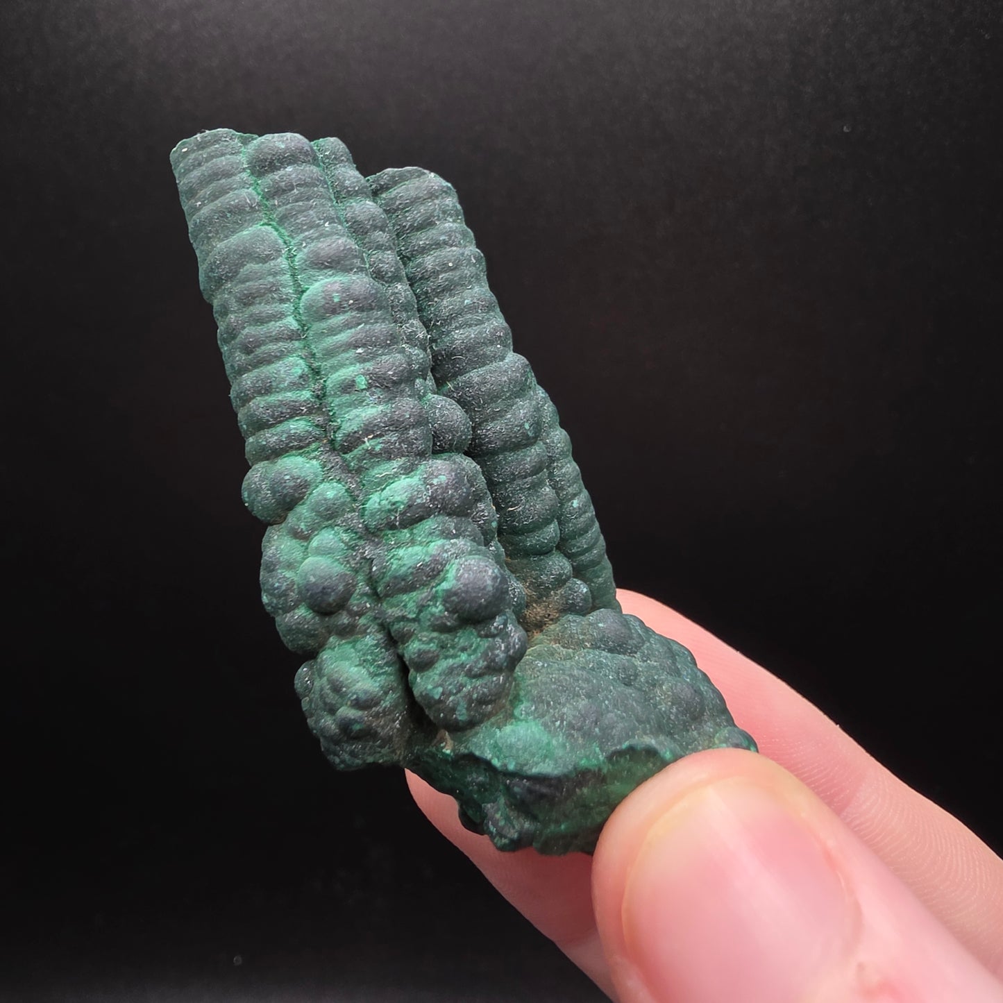 Stalactite de malachite - Congo