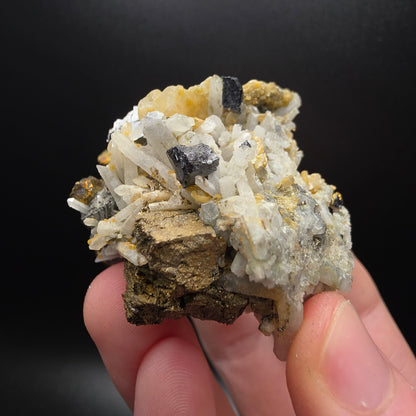 Quartz, Galena & Chalcopyrite – Dalnegorsk, Russia