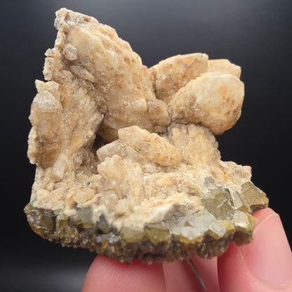 Calcite after Quartz - Dalnegorsk