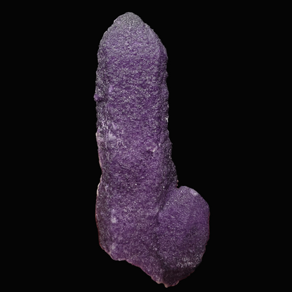 Purple Fluorite on Quartz - Inner Mongolia