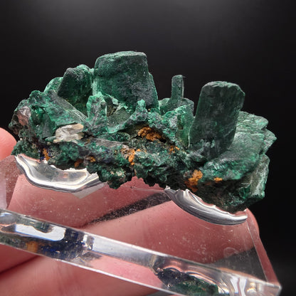 Malachite after Azurite - Morocco