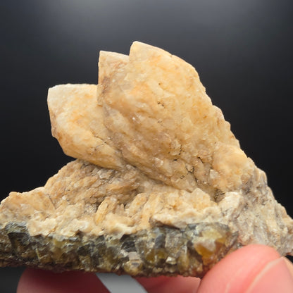 Calcite after Quartz - Dalnegorsk