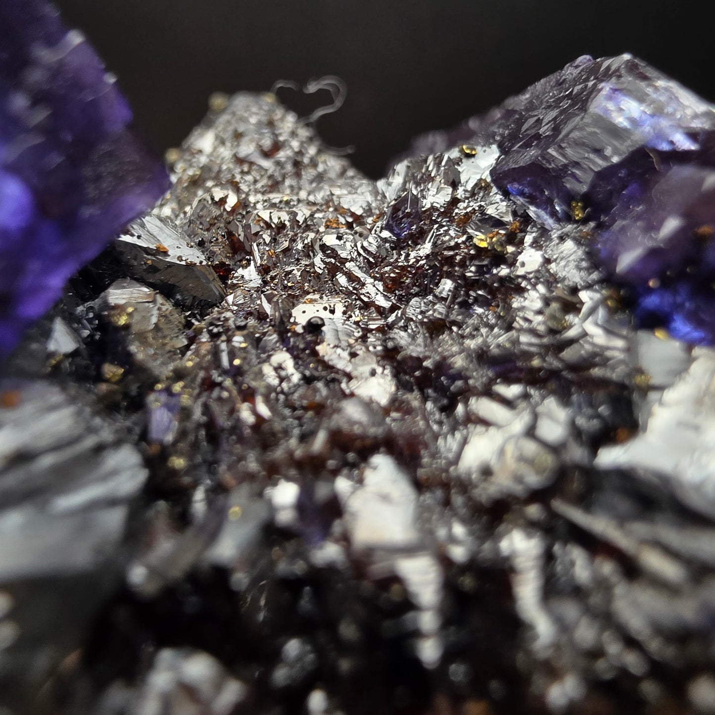 Fluorite, Calcite, Sphalerite - Elmwood Mine