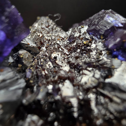 Fluorite, Calcite, Sphalerite - Elmwood Mine