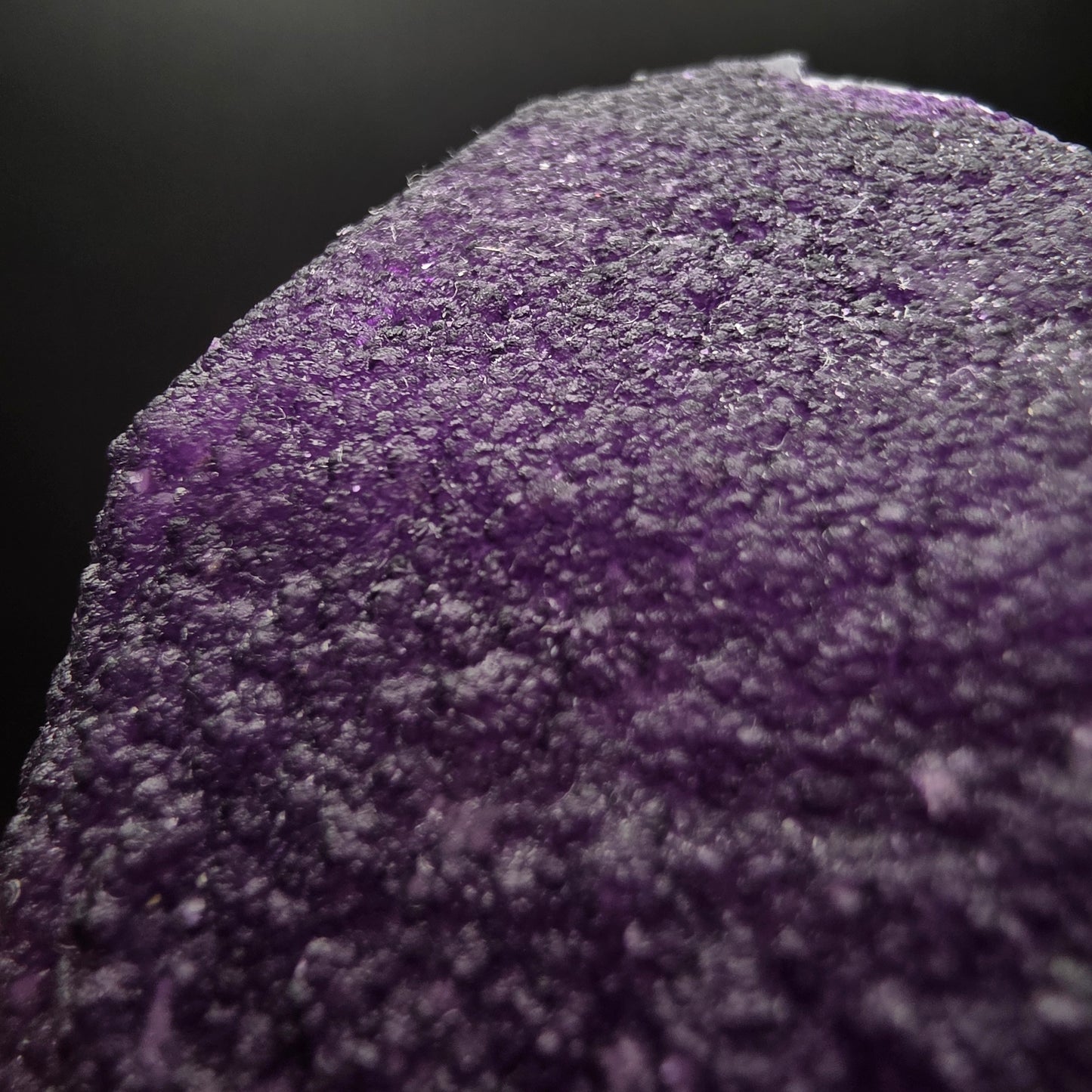 Purple Fluorite on Quartz - Inner Mongolia