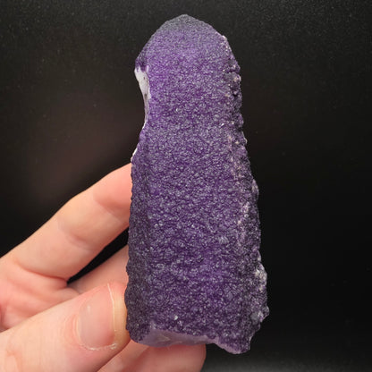 Purple Fluorite on Quartz - Inner Mongolia