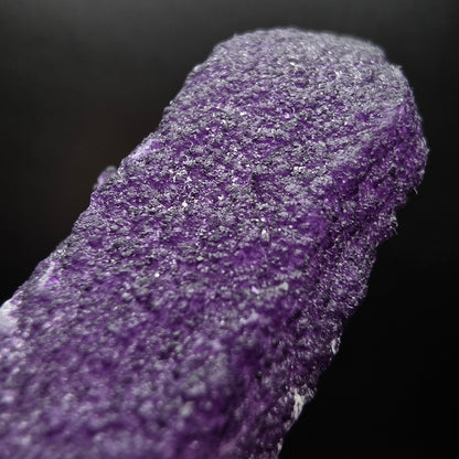 Purple Fluorite on Quartz - Inner Mongolia