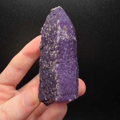 Purple Fluorite on Quartz - Inner Mongolia