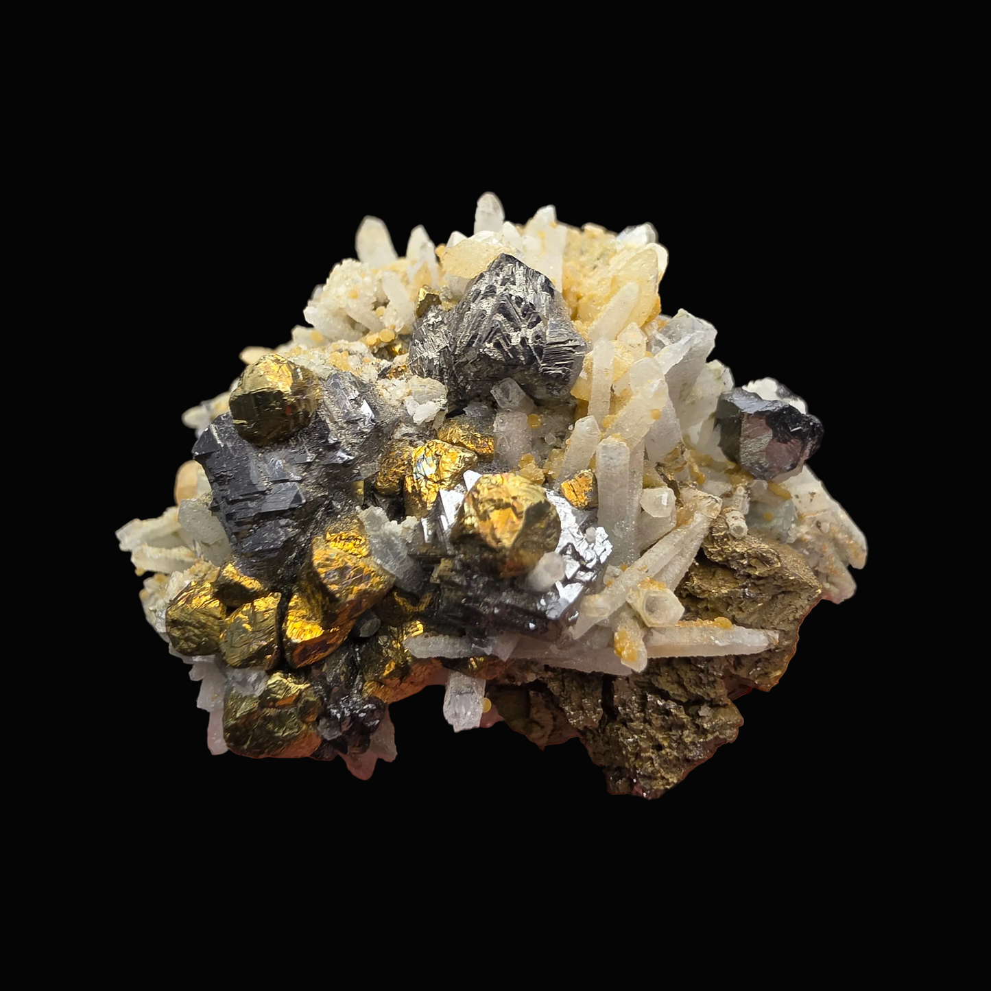 Quartz, Galena & Chalcopyrite – Dalnegorsk, Russia