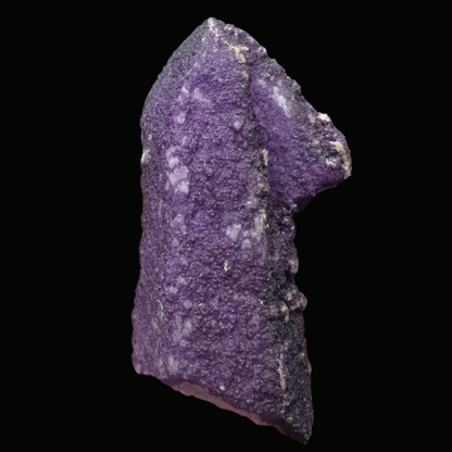 Purple Fluorite on Quartz - Inner Mongolia